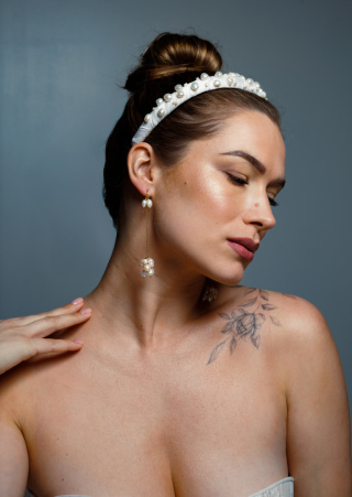 Opaska Luna Pearls Band