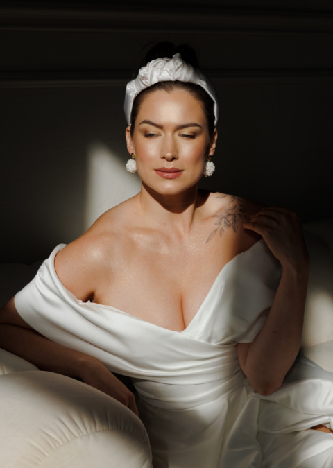 Opaska Silken Rose Crown