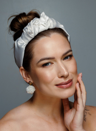Opaska Silken Rose Crown