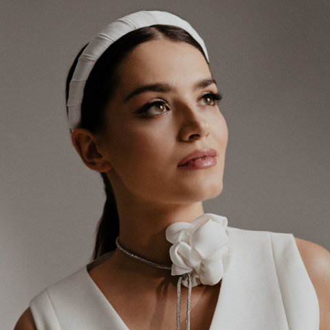 Choker WHITE ROSE Choker WHITE ROSE