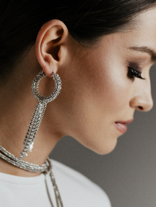 Kolczyki SILVER DIVA